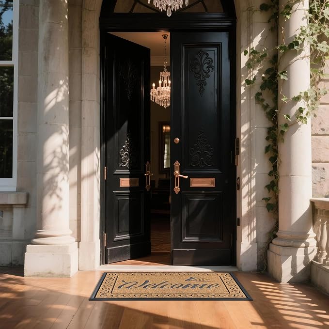 Yimobra Welcome Mat, Heavy Duty Sturdy Door Mats - Image 3