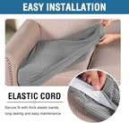 H.VERSAILTEX Super Stretch Individual Seat Sofa Covers Slipcover Sets Thick - Image 5