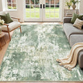 Washable Area Rugs 5'x8' Non-Slip Modern Abstract Soft by RELEANY