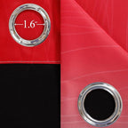 Black and Red 100% Blackout Curtains 84 Inches Long, Ombre Blackout Drapes - Image 7