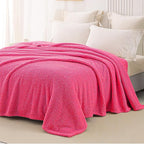 Whale Flotilla King Size Fuzzy Fleece Blanket - Image 4