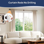 ENJOYBASICS No Drill Curtain Rods - Image 3