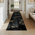 Washable Area Rugs 2x9 Non-Slip Modern Abstract Soft - Image 3