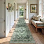 RELEANY Area Rugs 2'6''x12' Runner Rug Non Slip Washable by RELEANY