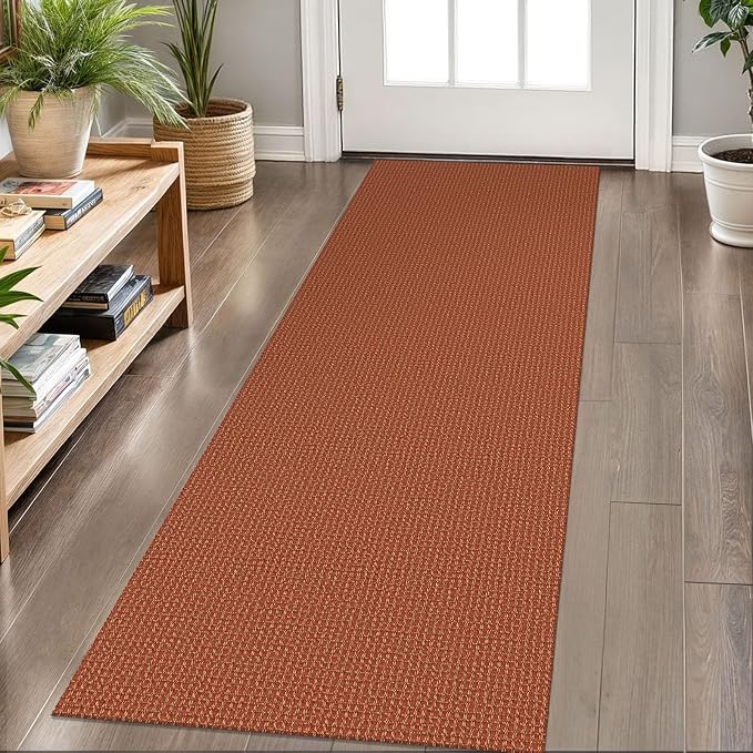 KOZYFLY Runners for Hallways 2x6 ft Washable Kitchen Runner Non Slip Rubber by KOZYFLY