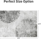 5x7 Area Rugs for Living Room-Machine Washable Rug Ultra Soft Non Slip Area Rug - Image 2