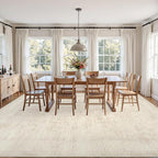 6x9 Area Rugs for Living Room: Vintage Boho Neutral Washable Rug Indoor Soft - Image 9