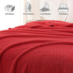 Whale Flotilla King Size Fuzzy Fleece Blanket - Image 8