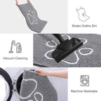 Smiry Dog Door Mat for Muddy Paws, Absorbent Dirt Trapper Non Slip Quick Dry - Image 6