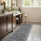 2x6 Hallway Washable Runner Rug - Image 9
