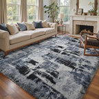4x6 Ft Shag Rugs for Bedroom Living Room, Tie-Dyed Ultra Soft Fluffy Furry Area - Image 3