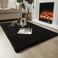 Ashler Faux Fur Rug, Ultra Soft Faux Rabbit Fur, 3 x 5 Feet Rectangle, Machine by AshlerHomeDeco