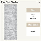 Runner Rug 2x5 Washable Non-Slip Kitchen Runner Rugs - Image 5