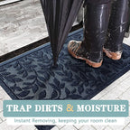 Bulijojo Sturdy Front Entrance Doormats, Durable Heavy Duty Welcome Mat - Image 4
