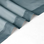 Chyhomenyc Stone Blue Sheer Curtains 30 inch Length 2 Panels, Light Filtering - Image 5
