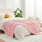 Snuggle Sac Buttery Pink Throw Blanket - Image 4