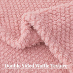 Whale Flotilla Extra Large Fuzzy Fleece Throw Blanket - Image 3