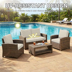 hyha 12Pcs Patio Cushion Covers, Stretch Outdoor Couch Cushion Covers - Image 6
