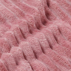 BEDELITE Fleece Blanket King Size – 3D Ribbed Jacquard Soft and Warm Decorative - Image 4