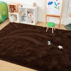 Amearea Premium Soft Fluffy Rug Modern Shag Carpet, 4x5.3 Feet, Fuzzy Shaggy - Image 7