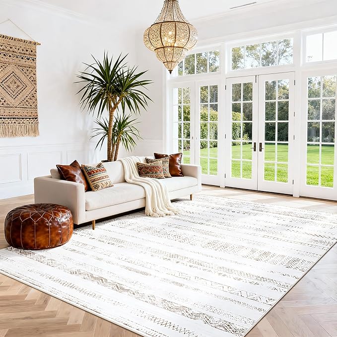 Moroccan Washable Rugs 8x10 Area Rugs - Image 7