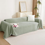MYSKY HOME Sectional Couch Cover Blanket Living Room Furniture Protector by MYSKYHOME