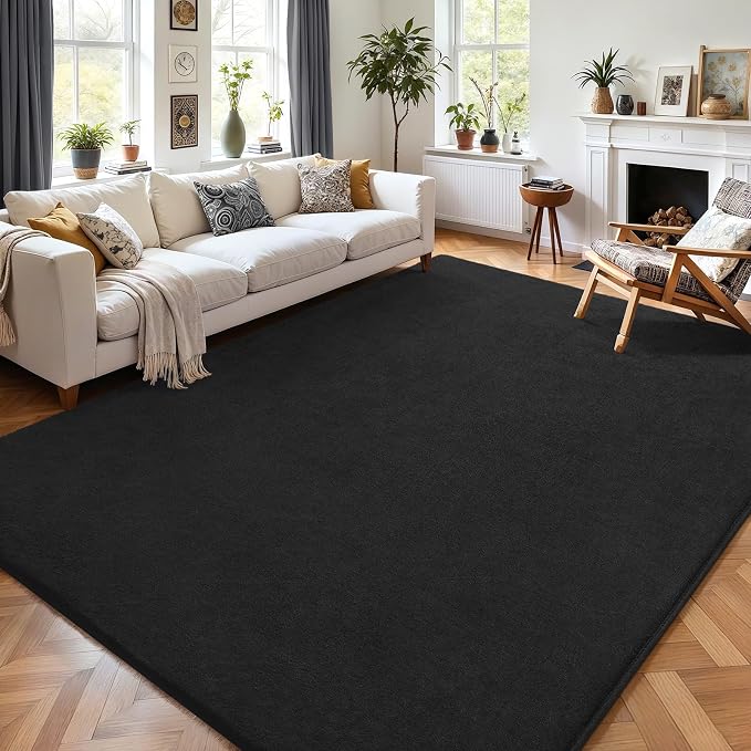 AROGAN Modern Shag Area Rug for Living Room, 5x7 Feet Washable Rugs for Bedroom - Image 2