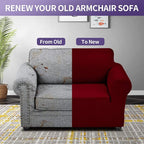 Joccun Christmas Stretch Chair Couch Cover, 1-Piece Sofa Slipcover Spandex - Image 6