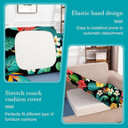 12 Pcs Stretch Patio Cushion Covers, Outdoor Couch Covers Replacement, Outdoor - Image 5