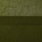 DWCN Olive Green Sheer Curtains Semi Transparent Voile Rod Pocket Curtains - Image 5