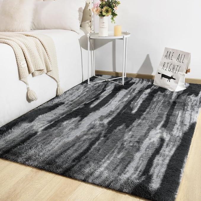TWINNIS Super Soft Shaggy Rugs Fluffy Carpets, 6x9 Feet, Indoor Modern Plush - Image 7