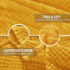 Exclusivo Mezcla Fleece Throw Blanket Extra Large, Super Soft and Warm Blankets - Image 6