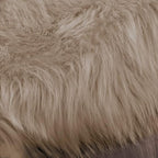 Latepis Runner Faux Fur Rug Camel Beige 2x6 Rugs Fluffy Furry Washable - Image 8