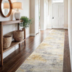 2'6''x16' Washable Kitchen Runner Rug: Modern Abstract Runners by Ksrau