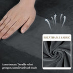 WEERRW 4 Pieces Velvet High Stretch Couch Covers - Image 4