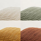 Fancy Homi 4 Packs Boho Fall Decorative Throw Pillow Covers 22x22 Inch - Image 5