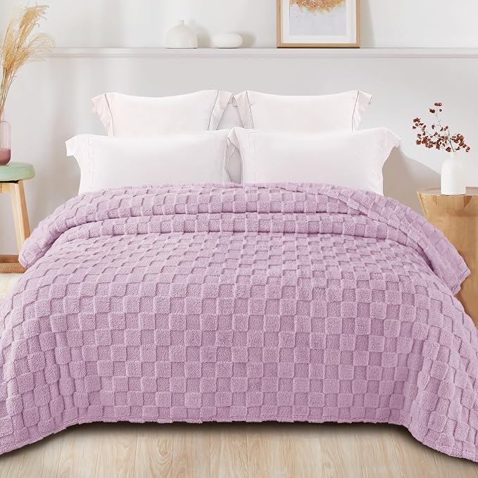 Exclusivo Mezcla King Size Flannel Fleece Blanket, Super Soft and Warm - Image 3