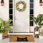 UINI Door Mat Cat Welcome Mat, Non-Slip Cat Welcome Mats - Image 8