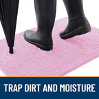 OLANLY Dog Door Mat for Muddy Paws 50x30, Absorbs Moisture and Dirt, Absorbent - Image 2