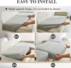 Couch Covers for 2 Cushion Sofa Pet Friendly Couch Cushion Covers Universal - Image 6