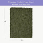 Bigacogo Chunky Knit Throw Blanket - Image 2