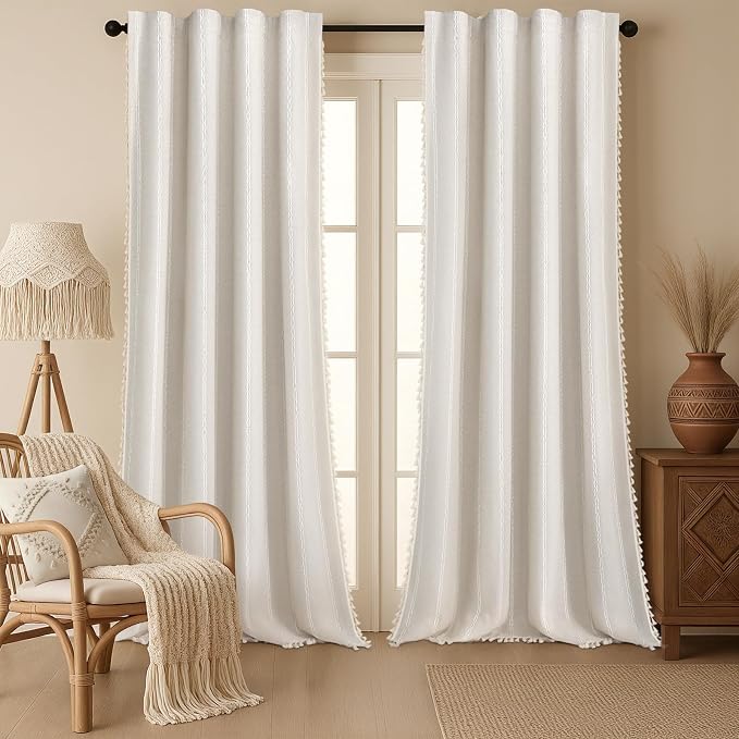 Boho 80% Blackout Curtains by Unknown