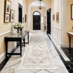 Washable 2'6''x16' Runner Rug by EISUROM