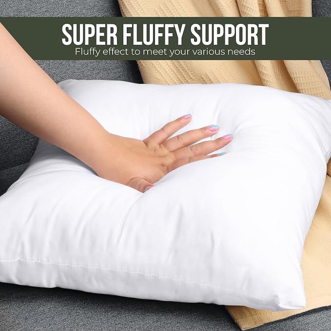 Utopia Bedding Throw Pillows – 20 x 20 Inches Down Alternative Pillows - Image 5