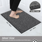 BEQHAUSE Kitchen Rugs 20"x32", Non-Slip Kitchen Mats - Image 2