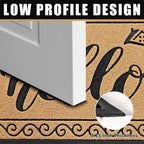 Yimobra Welcome Mats for Front Door 29.5x17, Heavy Duty Waterproof Outdoor Door - Image 4