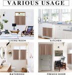 RYB HOME Cafe Blackout Curtains 24 inch Length, RV Curtains - Image 6