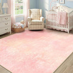 Washable Area Rugs 5'x7' Non-Slip Modern Abstract Soft - Image 2