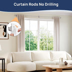 ENJOYBASICS No Drill Curtain Rods - Image 3