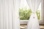 SUQ I OME 2 Pack of Luxury Crystal Beaded Magnetic Curtain Tieback and Holdback - Image 3